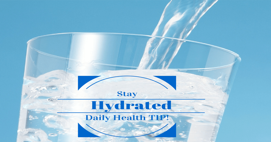 Drink Water Health Habit Fargo ND